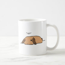 SIGHING LOP COFFEE MUG