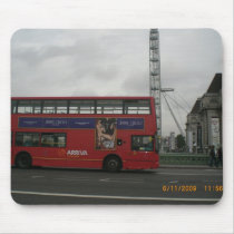SIGHT SEEING ON WATERLOO BRIDGE 2009 MOUSEPADS