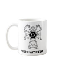 Sigma Chi Badge Coffee Mugs