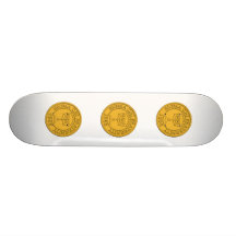 Sigma Chi Grand Seal Colour Skateboard Deck