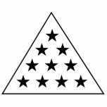 Sigma Pi Pyramid B+W photo sculptures