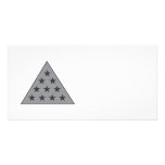 Sigma Pi Pyramid Grey photo cards