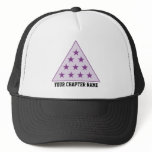 Sigma Pi Pyramid Purple hats