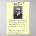 Sigmund Freud Poster posters