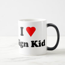 Sign Kid Morphing cup Coffee Mug