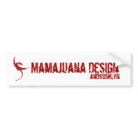 sign logo, Mamajuana Design , androsklyn bumper stickers