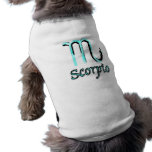 sign.scorpio pet clothing