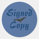 Signed Copy - Round Stickers (37)