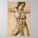 Signed Print of Sabine Woman by Jacqui Lindo