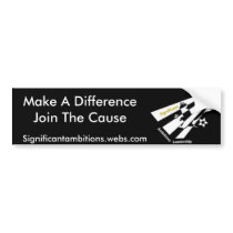 Significant Ambitions Bumper Stickers