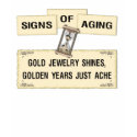 Signs of Aging - Gold t-shirts