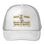 Signs of Aging - grouchy him Mesh Hat