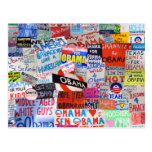 Signs of Hope Obama Postcard