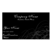 Siimple Black Business Card