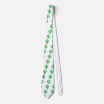 Sikh Khanda Green Necktie