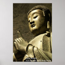 Silent Buddha Print