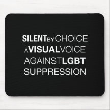 Silent By Choice Dark Mousepad