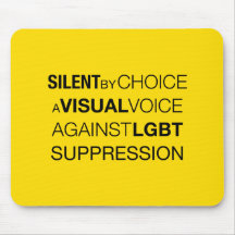 Silent By Choice Light Mousepad