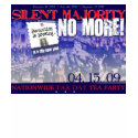 Silent Majority- NO MORE! t-shirts