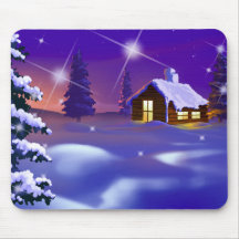 Silent Night.  Christmas Gift Mousepad