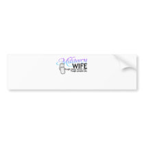 Silent Ranks-Wife 2 tone Bumper Sticker