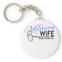 Silent Ranks-Wife 2 tone Keychains