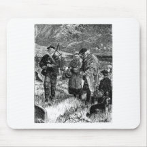 Silent they stood mousepad