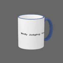 Silently Judging You mugs
