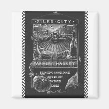 Siler City Farmers' Market Magnet