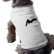 Silhouette Girls Doggie T-shirt