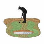 Silhouette Golfer embroidered shirts