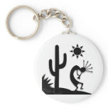 Silhouette Kokopelli Key Chain