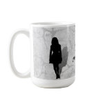 Silhouette of a Woman mugs
