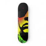 silhouette skate board decks