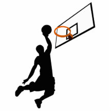 Silhouette Slam Dunk Acrylic Cut Out
