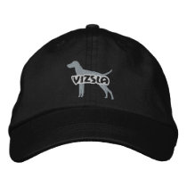 Silhouette Vizsla Embroidered Hat