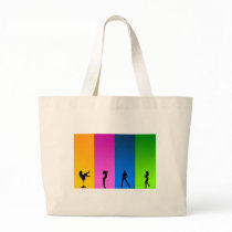 Silhouettes Tote Bag