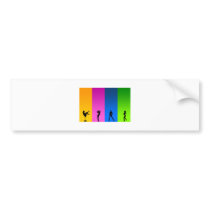 Silhouettes Bumper Stickers