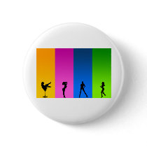 Silhouettes Buttons