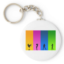 Silhouettes Keychains