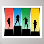 Silhouettes posters