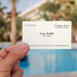 Silian Rail Bone Business Cards business cards