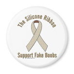 Silicone Ribbon Support Fake Boobs magnets