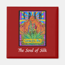 Silk in Santa Fe Magnet