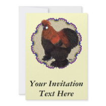 Silkie Circle Personalized Announcement