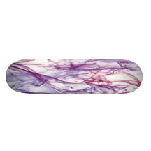 Silky Abstract Custom Skateboard