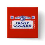 Silky Cocker buttons