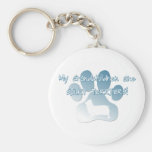 Silky Terrier Grandchildren Keychain
