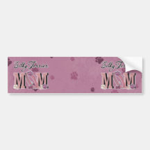 Silky Terrier MOM Bumper Sticker