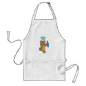 silly bear with hiccups aprons